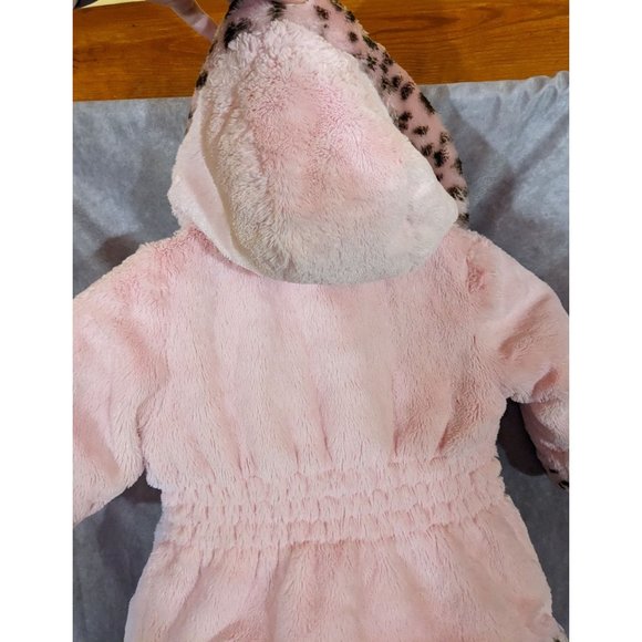 Pistachio Pink Faux Fur Hooded Jacket - Picture 2 of 7
